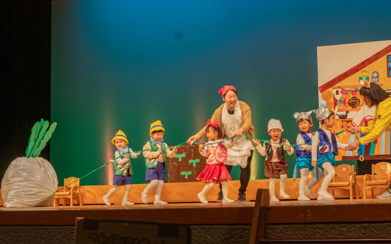 お遊戯会　みんなでいっしょに